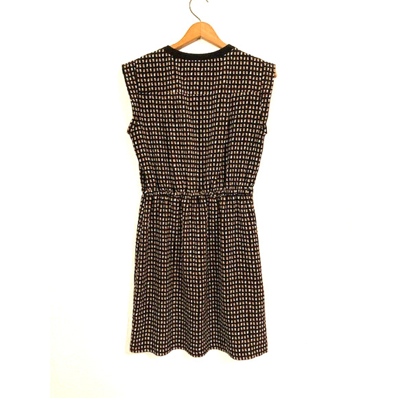 Black and Brown Checkered Dress - Covington Petites - SP - Picture 8 of 9